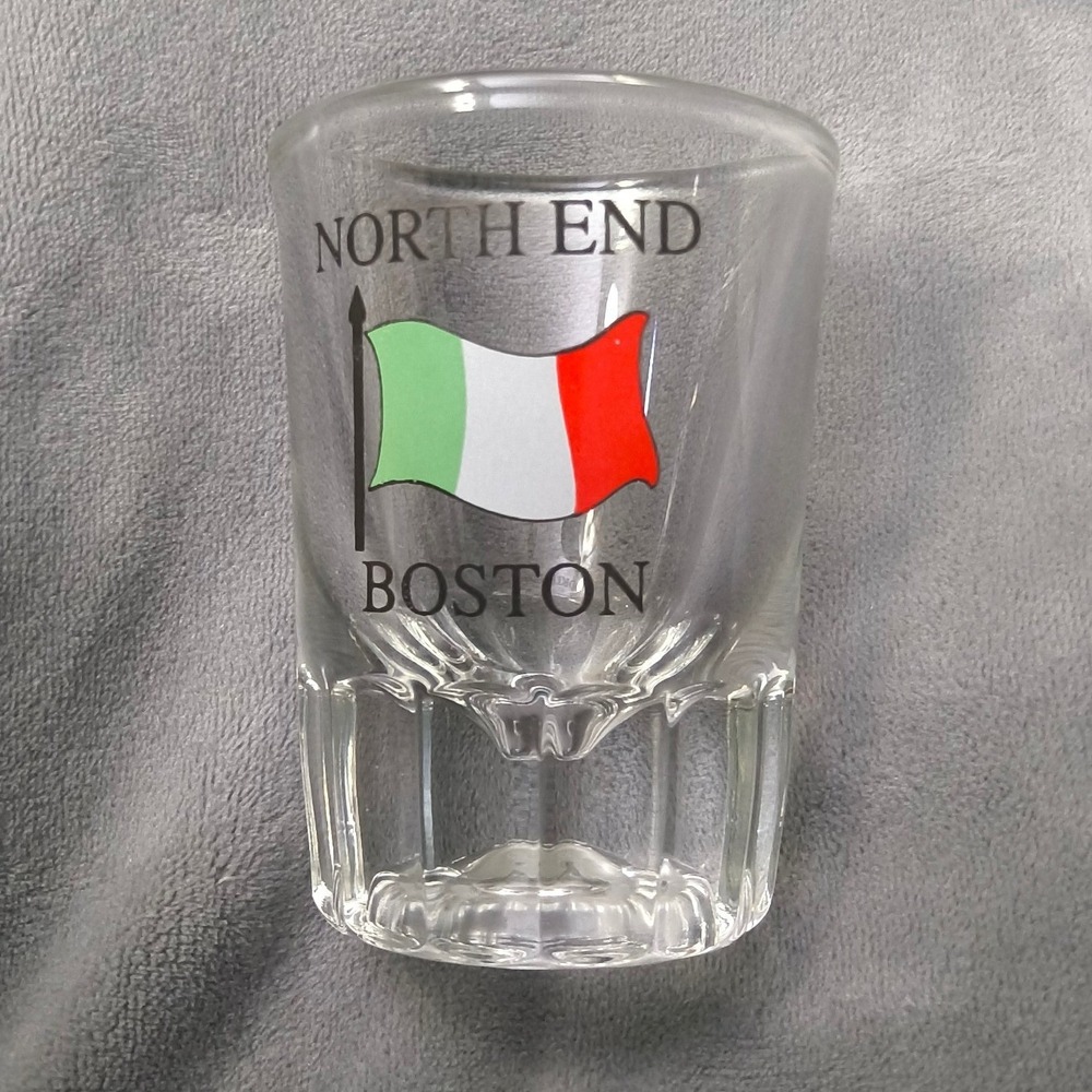 North End Boston Shot Glass‎